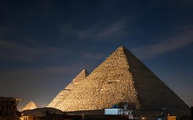 Sol Pyramids Rooftop View Giza